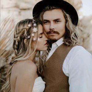 Boho Crystal Headpiece